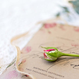 Blooming Peony Welcome Sign