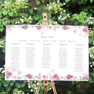 Blooming Peony Seating Chart
