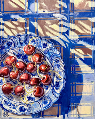 'Temporary Riches' | Cherry Still Life Painting